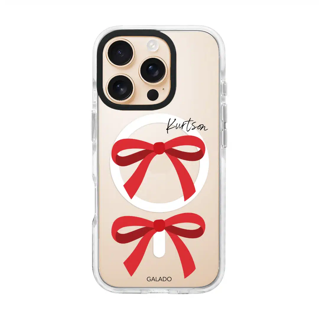 Sweet Scarlet Bow phone case - GALADO Malaysia