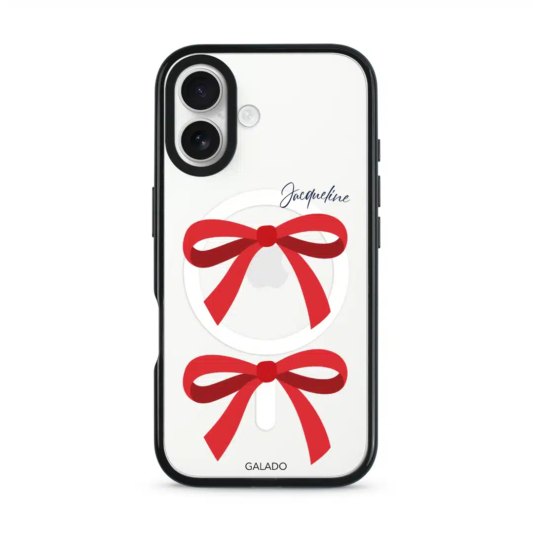 Sweet Scarlet Bow phone case - GALADO Malaysia