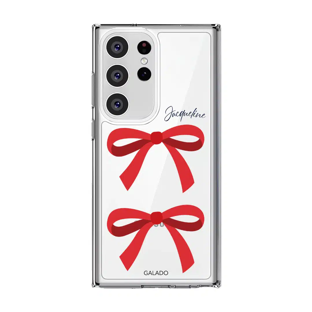 Sweet Scarlet Bow phone case - GALADO Malaysia