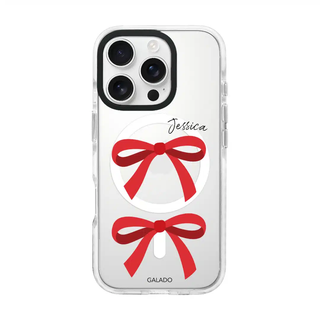Sweet Scarlet Bow phone case - GALADO Malaysia