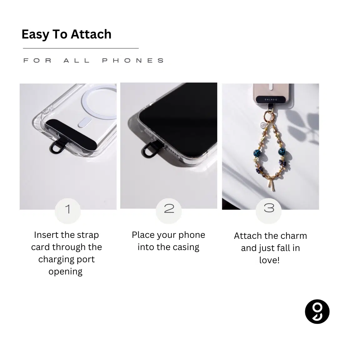 Luminara Luxe Phone Charm - GALADO Malaysia