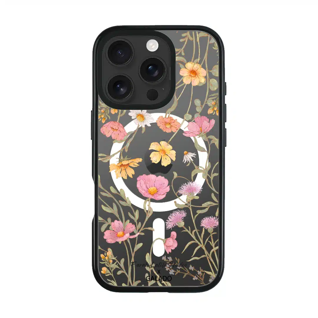 Farah Latifi - Sunlit Blooms phone case - GALADO Malaysia