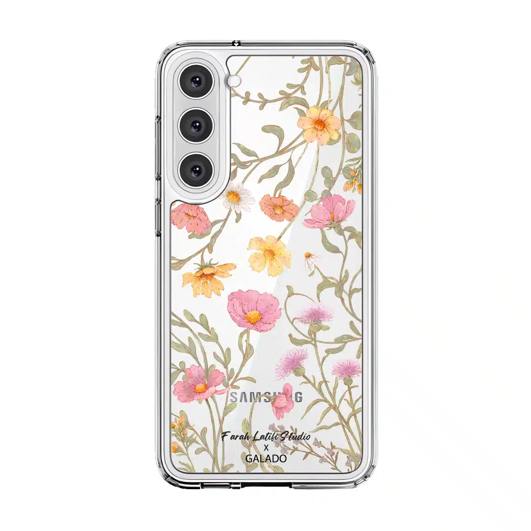 Farah Latifi - Sunlit Blooms phone case - GALADO Malaysia
