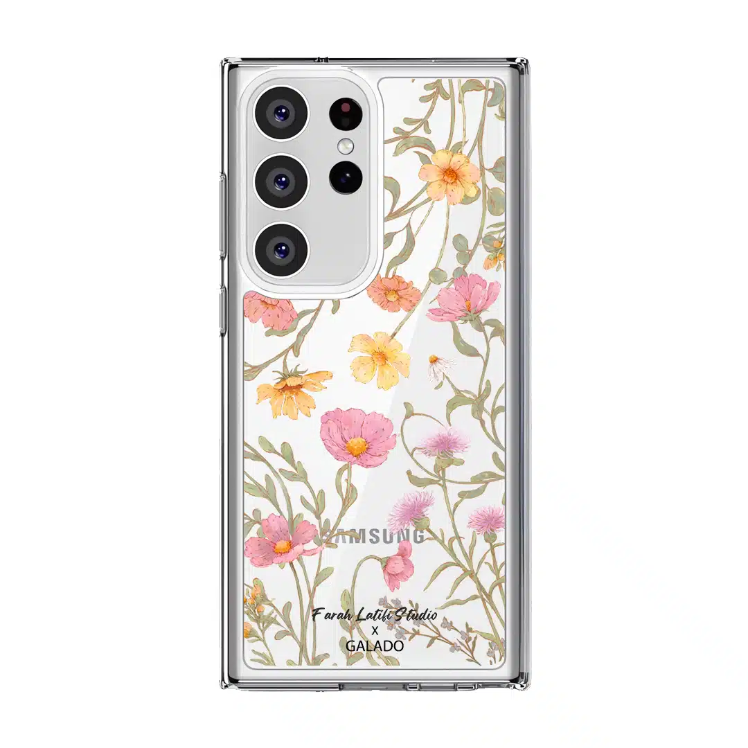 Farah Latifi - Sunlit Blooms phone case - GALADO Malaysia