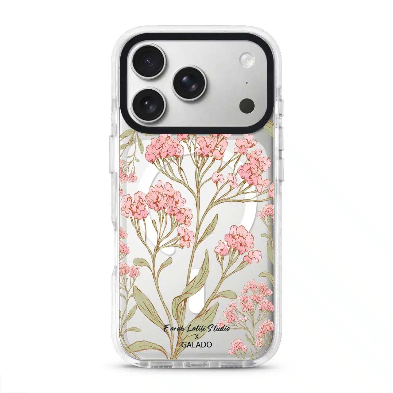 Farah Latifi - Rosy Whispers phone case - GALADO Malaysia