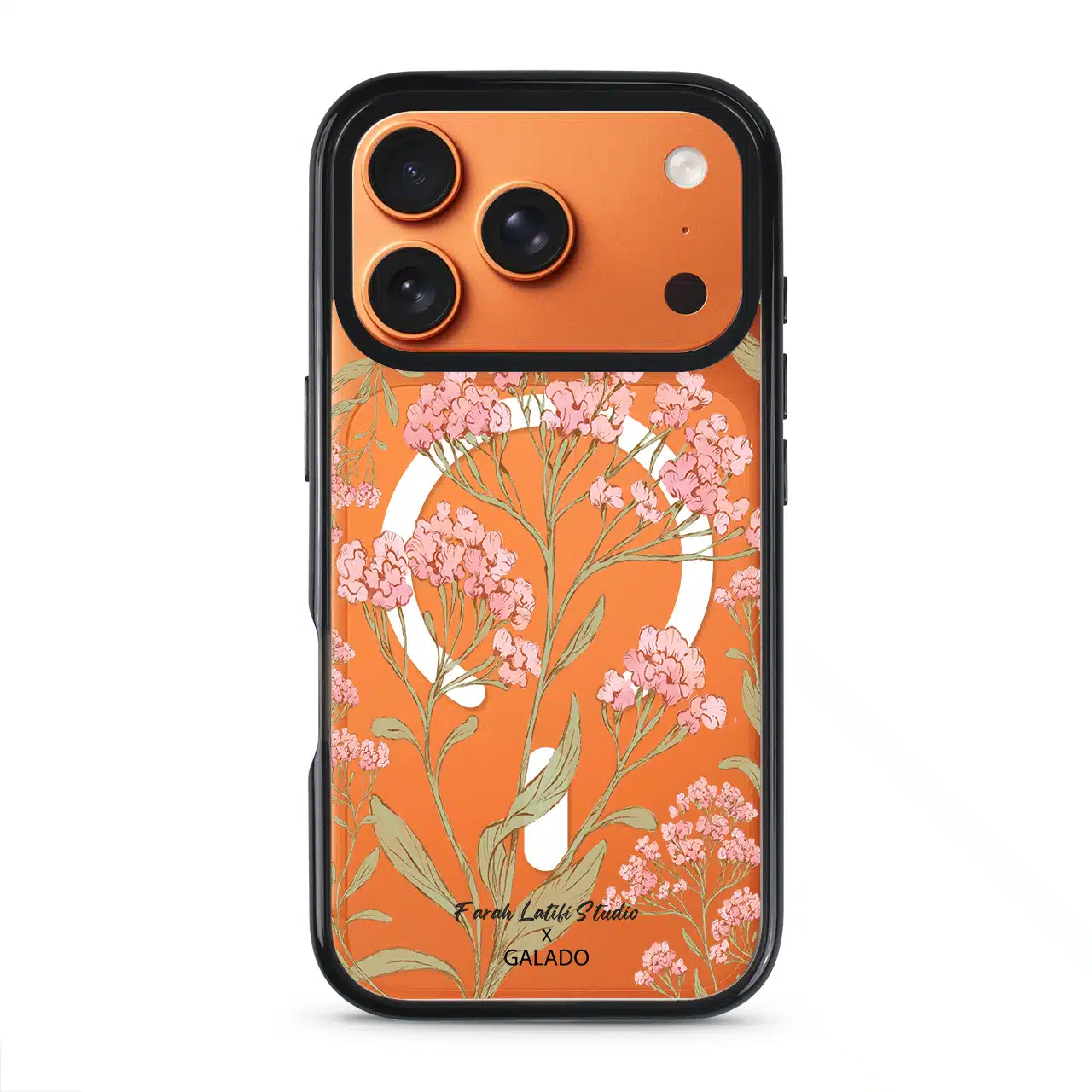 Farah Latifi - Rosy Whispers phone case - GALADO Malaysia