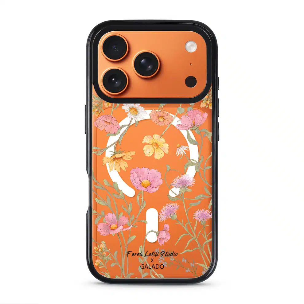 Farah Latifi - Sunlit Blooms phone case - GALADO Malaysia