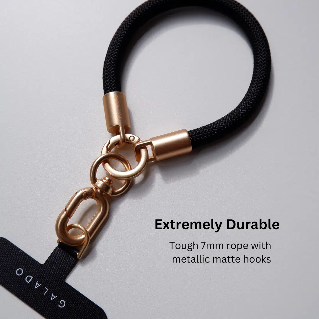 Mini Wrist Strap - Titanium Gold - GALADO Malaysia