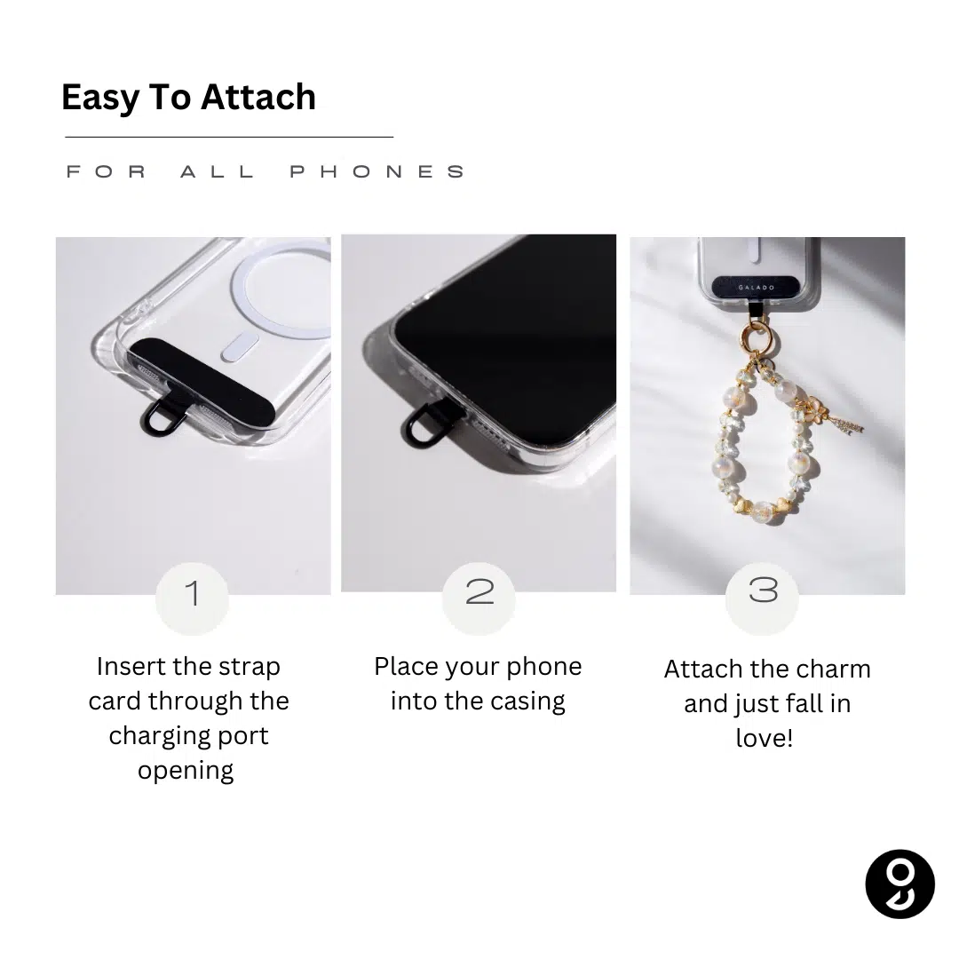 Golden Destiny Phone Charm - GALADO Malaysia