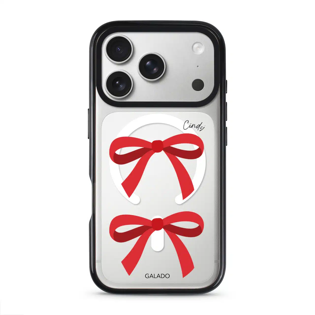 Sweet Scarlet Bow phone case - GALADO Malaysia