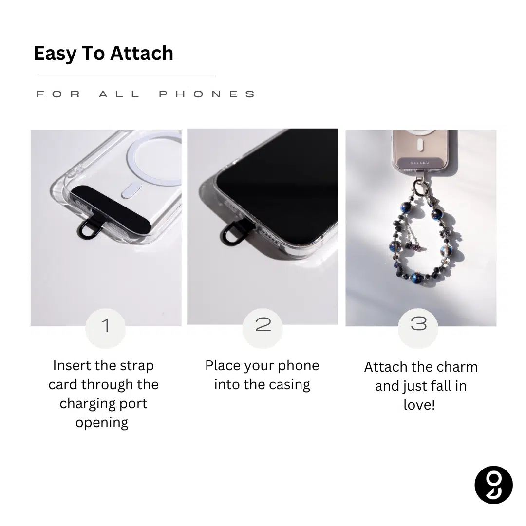 Celestial Night Phone Charm - GALADO Malaysia