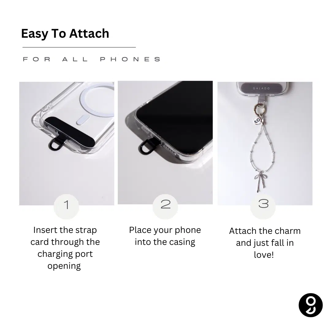 Amour Belle Mini Phone Charm - GALADO Malaysia