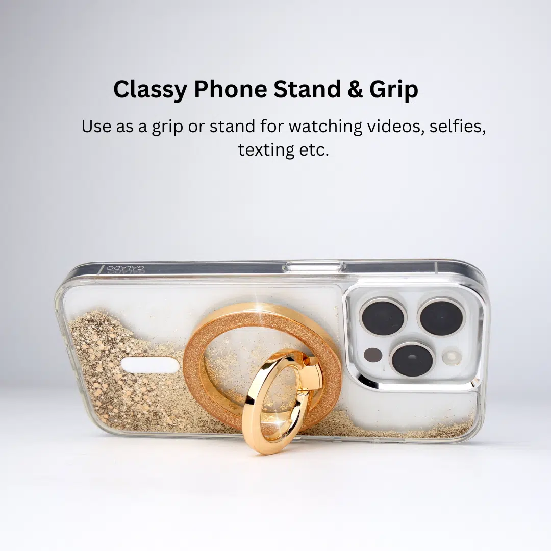 MagSafe Ring Stand (Sparkle Gold) - GALADO Malaysia
