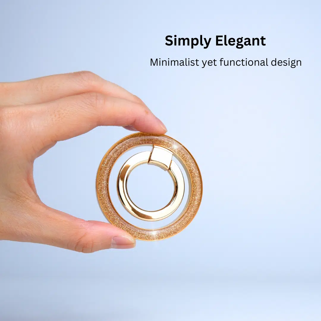 MagSafe Ring Stand (Sparkle Gold) - GALADO Malaysia
