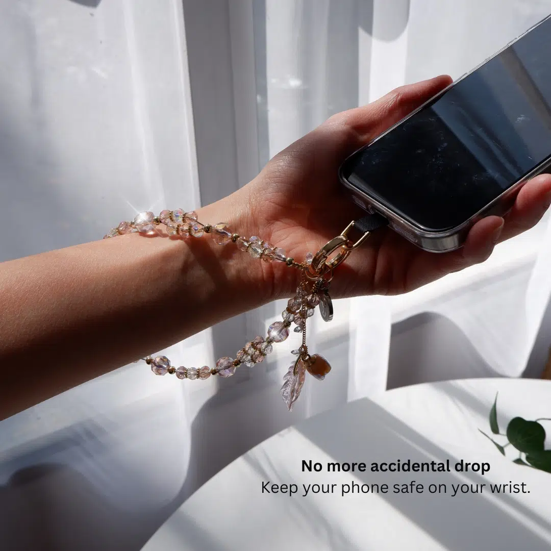 Feather Bloom Phone Charm - GALADO Malaysia