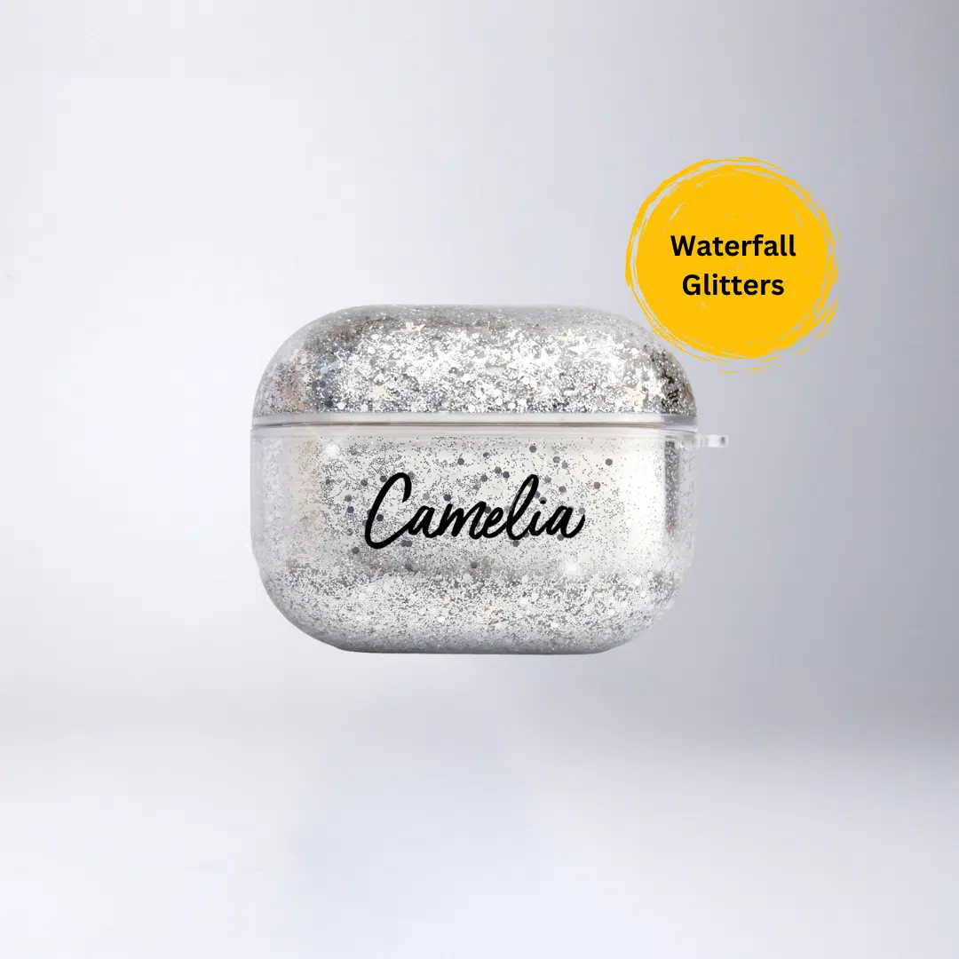 Sparkle Silver AirPods Case - GALADO Malaysia