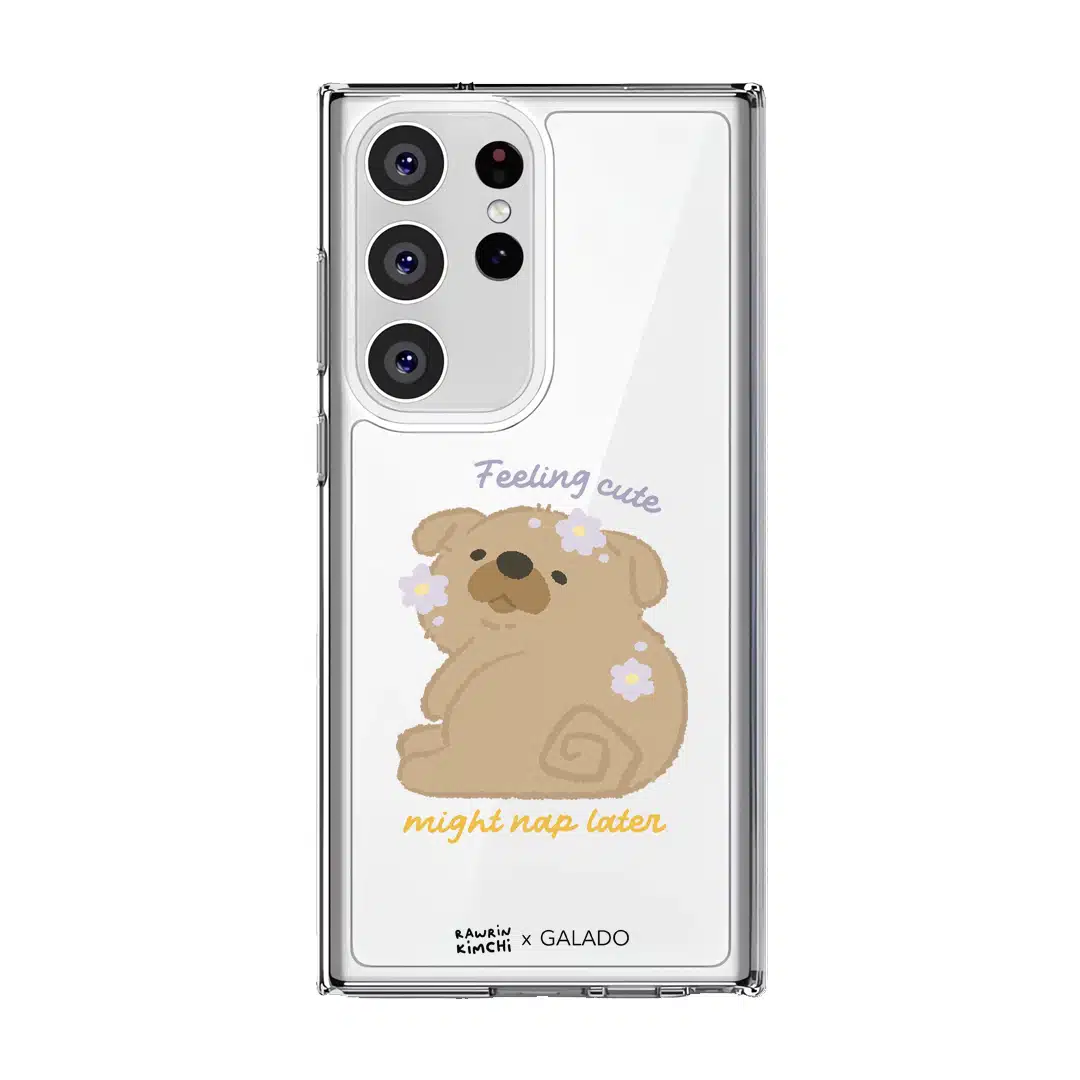 Rawrin Kimchi - Feeling Cute Pug phone case - GALADO Malaysia