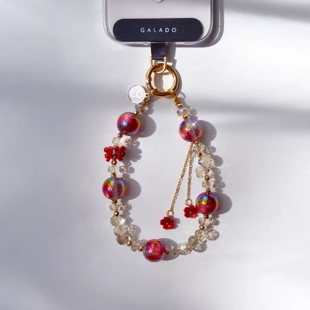 Scarlet Aurora Phone Charm - GALADO Malaysia