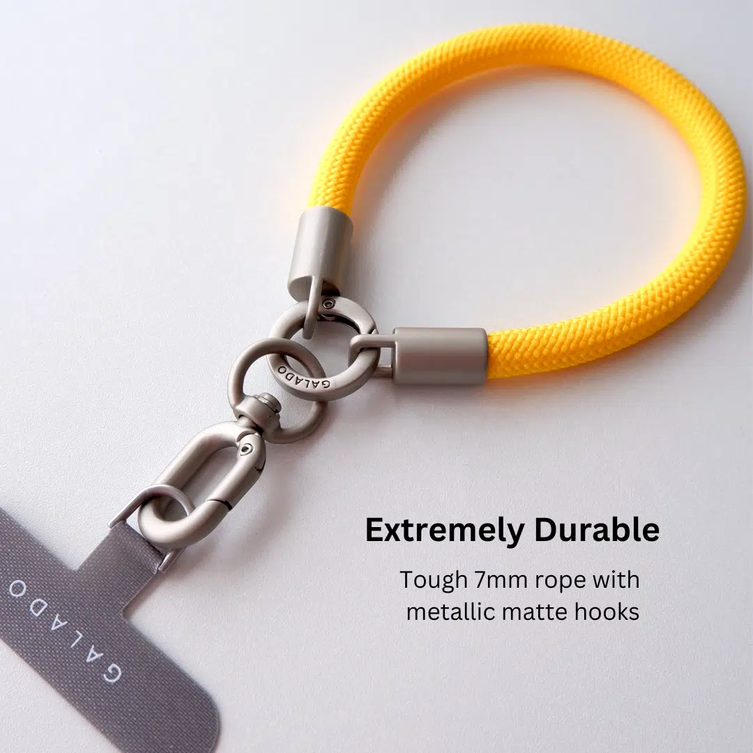 Mini Wrist Strap - Yellow Pop - GALADO Malaysia