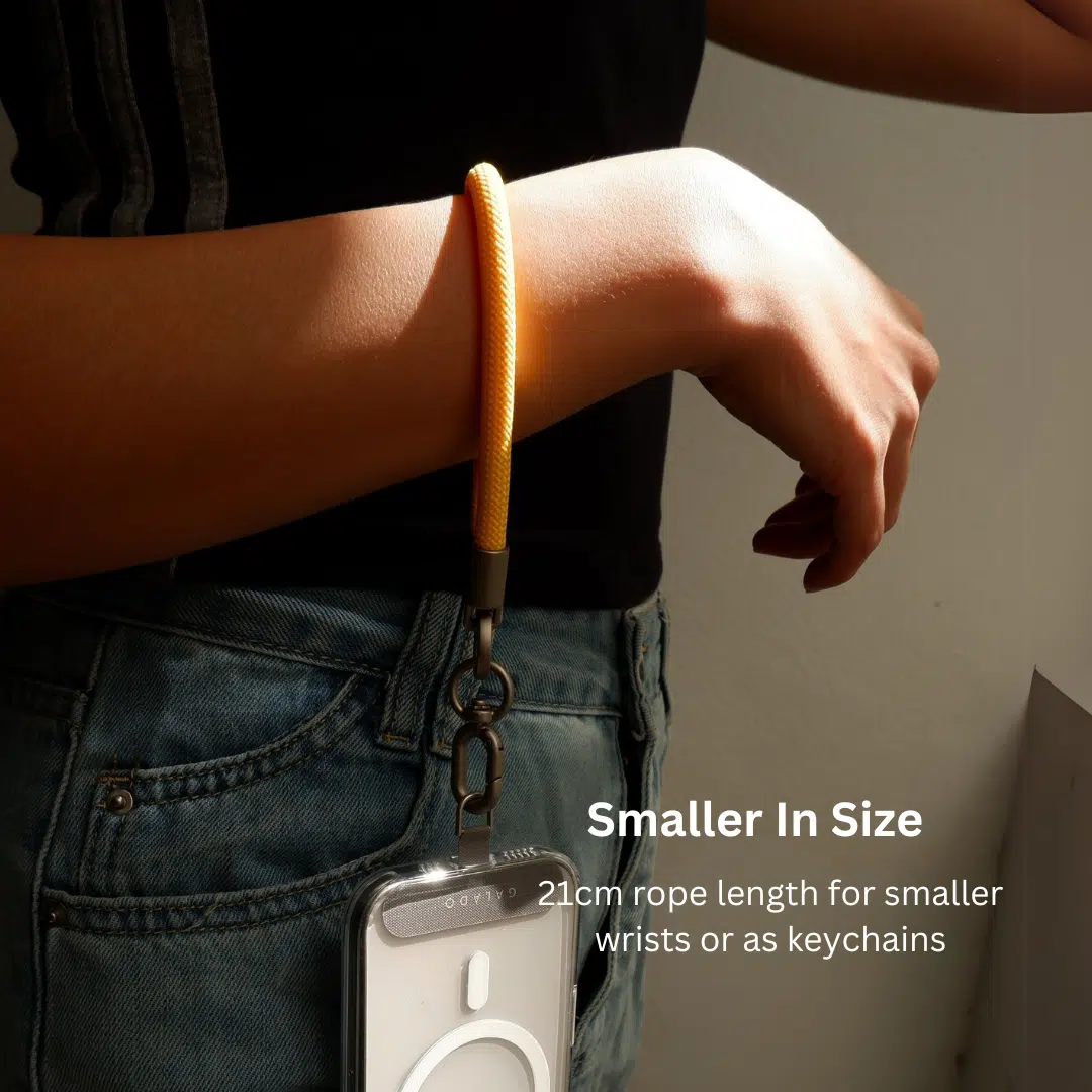 Mini Wrist Strap - Yellow Pop - GALADO Malaysia