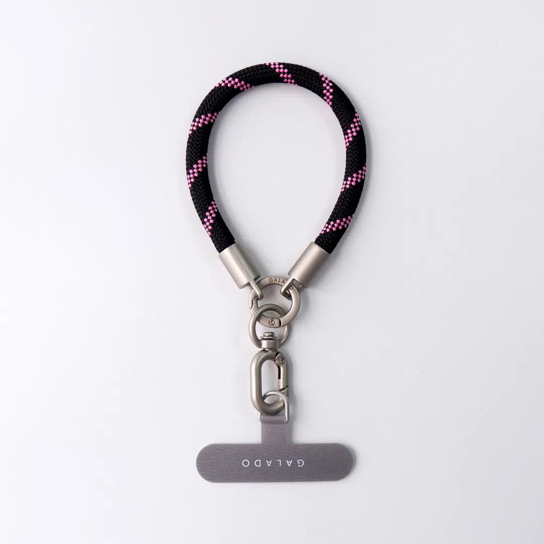 Mini Wrist Strap - Pink Swirl - GALADO Malaysia