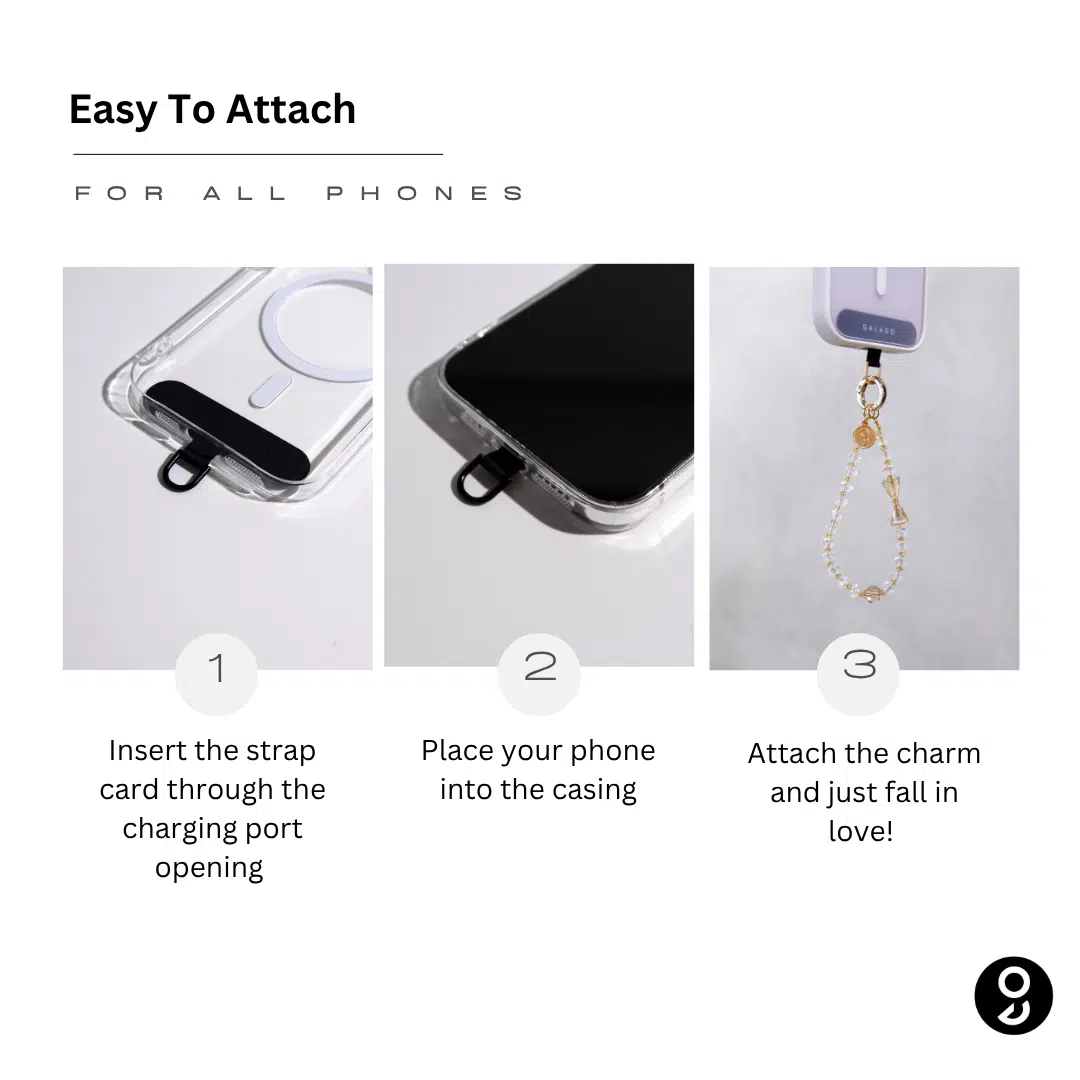 Aureline GALOURA Phone Charm - GALADO Malaysia