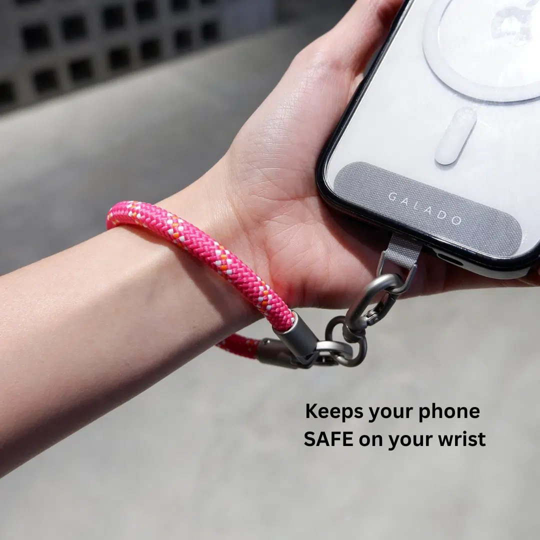 Mini Wrist Strap - Pink Fizz - GALADO Malaysia