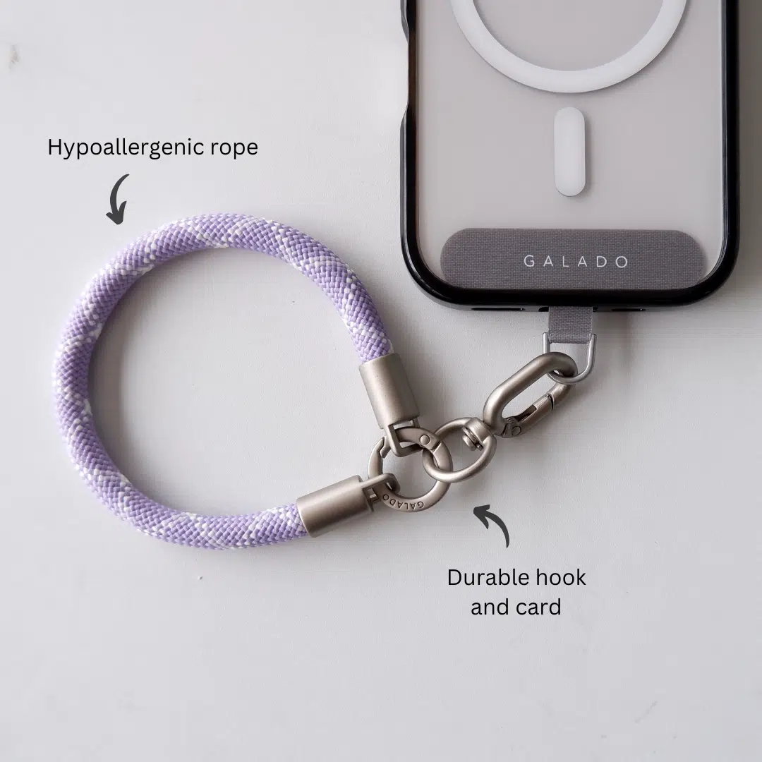 Mini Wrist Strap - Lilac - GALADO Malaysia