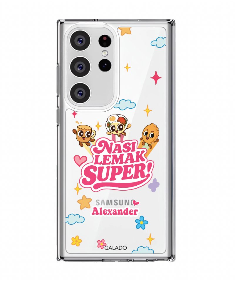 Rasa Malaysia Collection - Nasi Lemak Super phone case - GALADO Malaysia