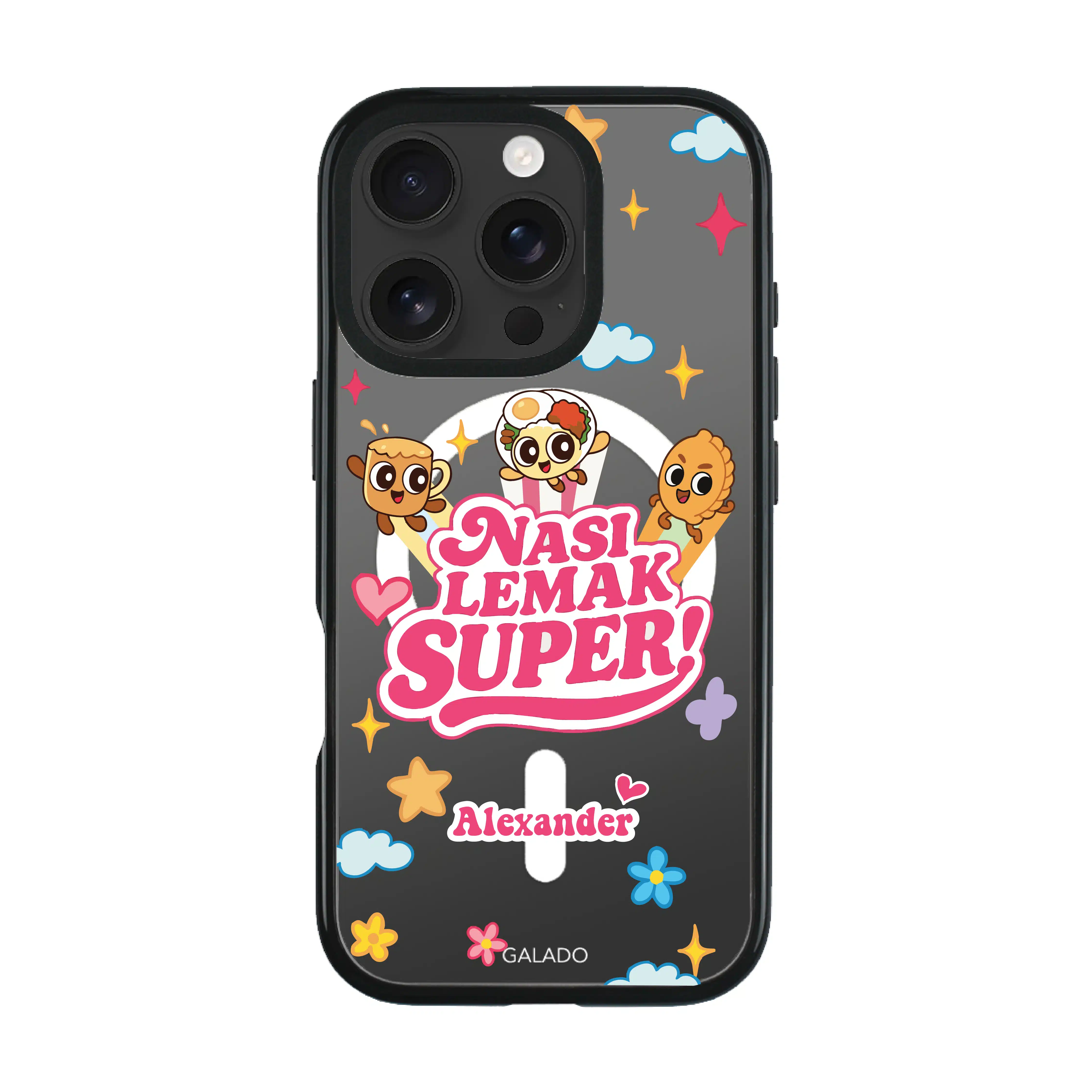 Rasa Malaysia Collection - Nasi Lemak Super phone case - GALADO Malaysia