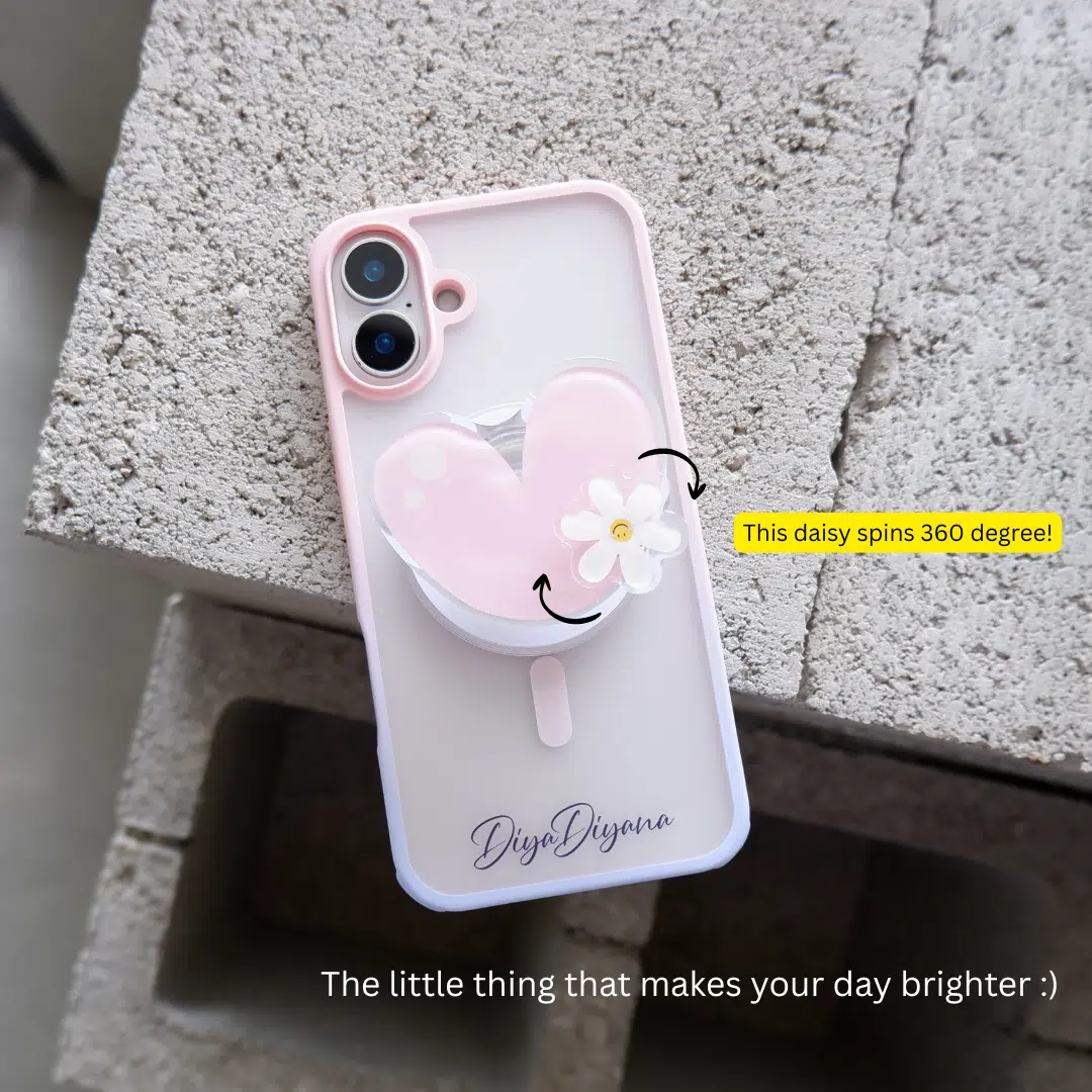 Sweetheart Daisy MagSafe Phone Grip - GALADO Malaysia
