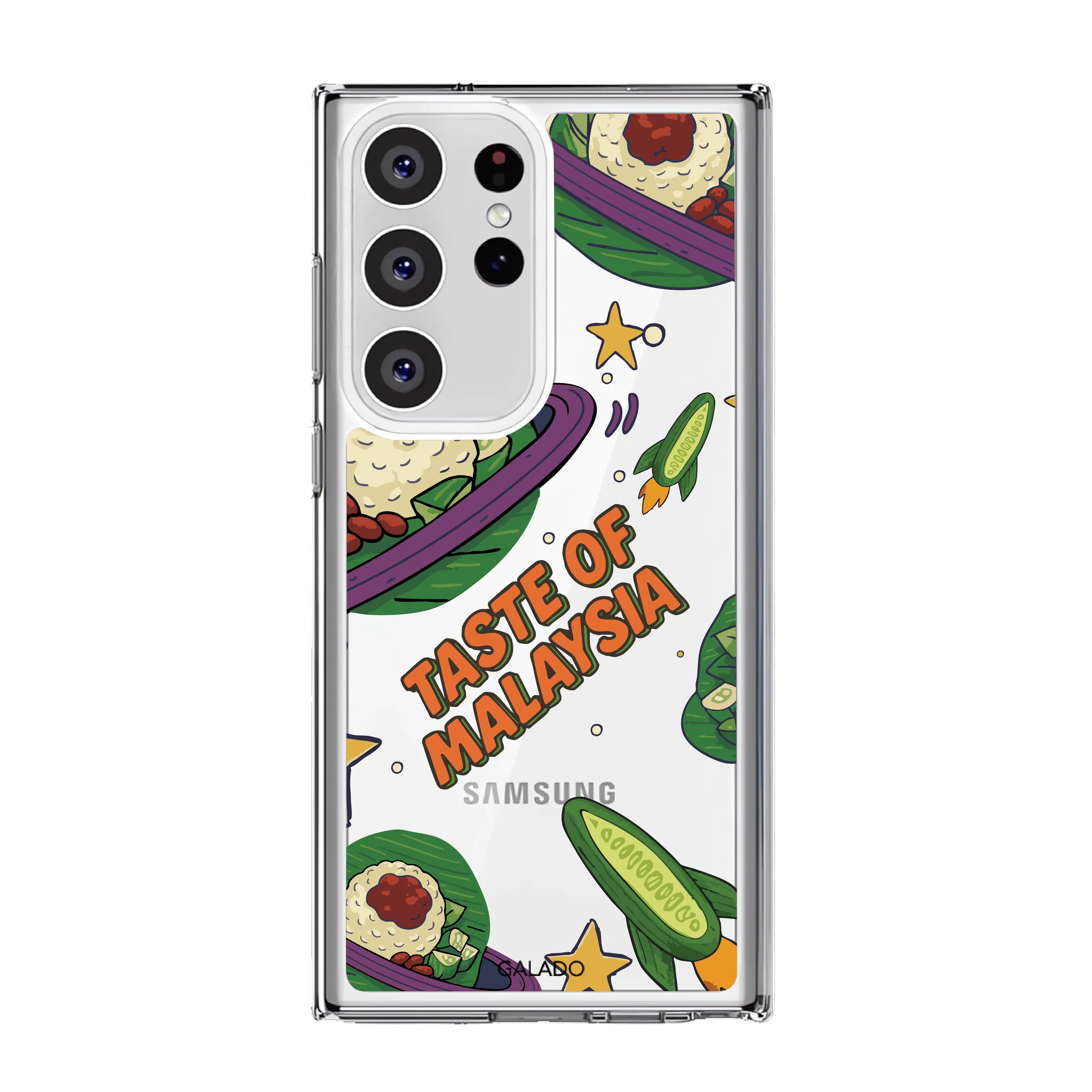 Rasa Malaysia Collection - Nasi Lemak Universe phone case - GALADO Malaysia