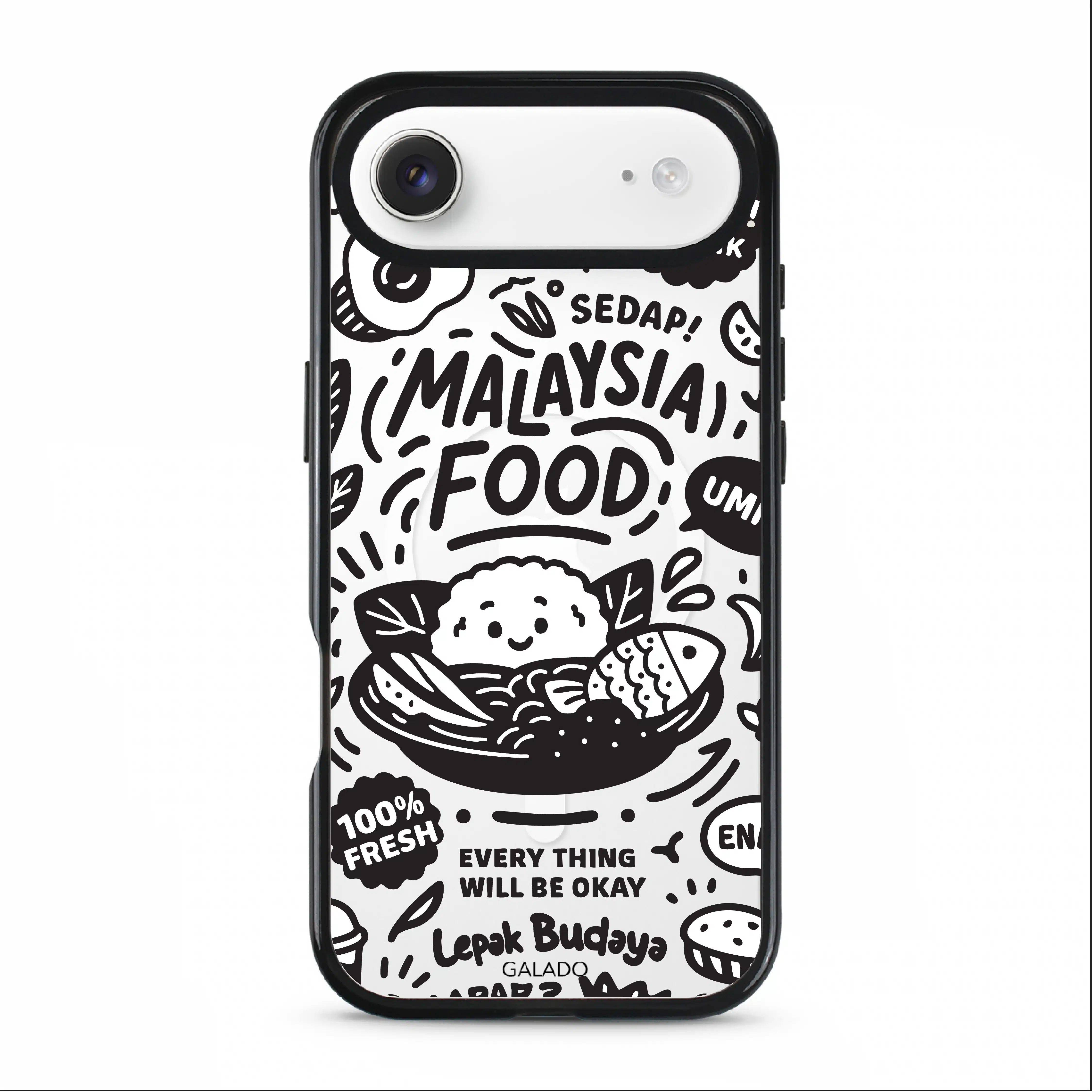 Rasa Malaysia Collection - Lepak Budaya phone case - GALADO Malaysia