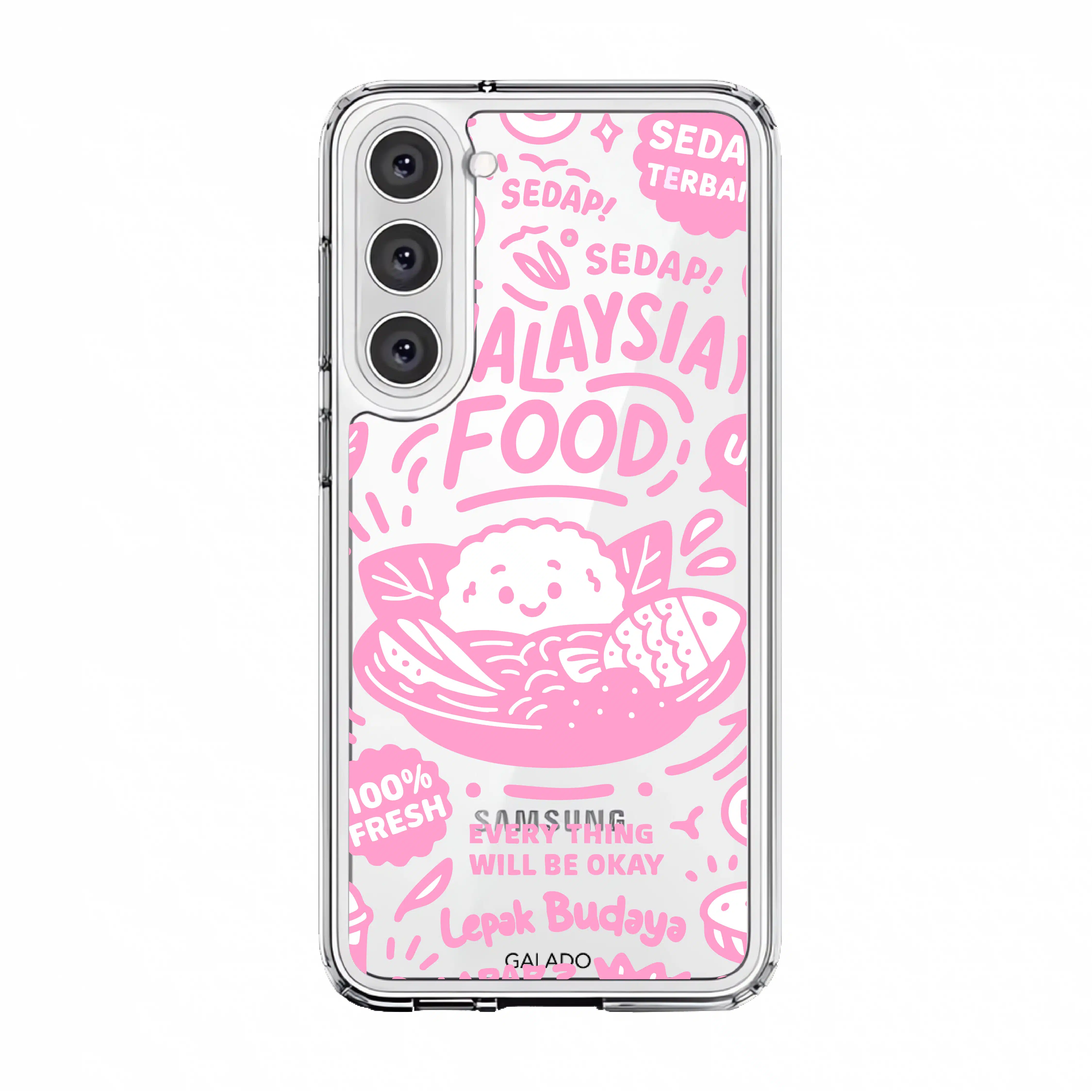 Rasa Malaysia Collection - Lepak Budaya phone case - GALADO Malaysia
