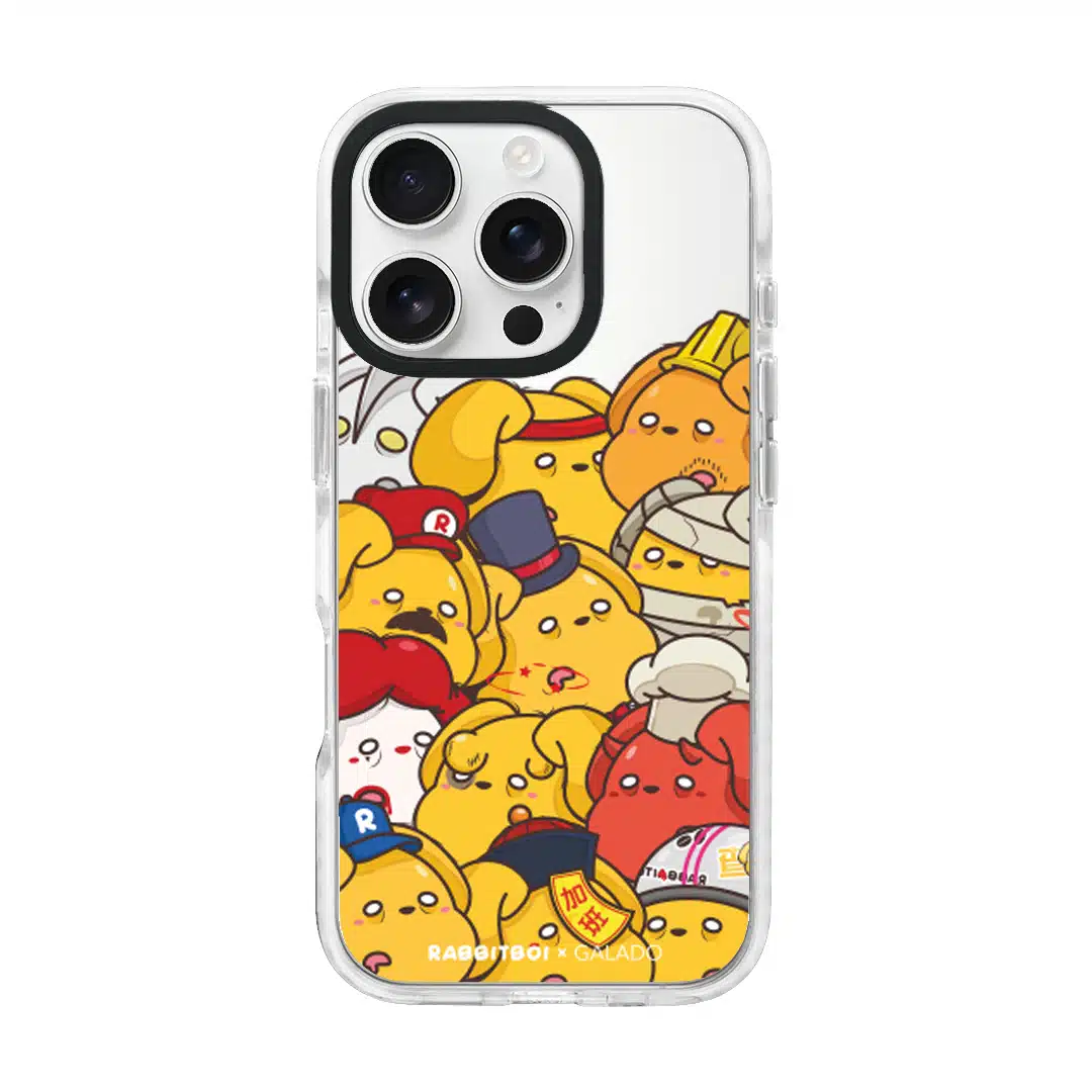 Rabbitboi - Pile UP phone case - GALADO Malaysia