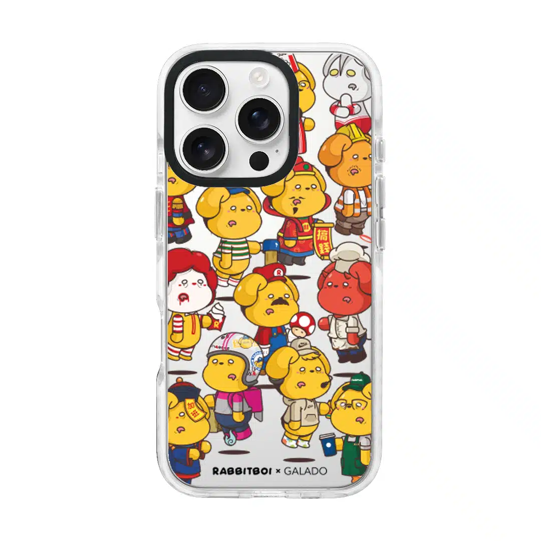 Rabbitboi - Working People phone case - GALADO Malaysia