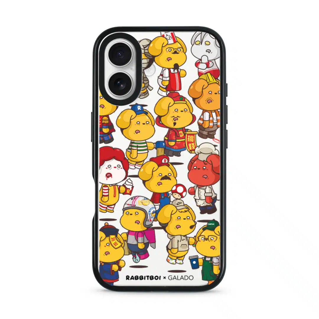 Rabbitboi - Working People phone case - GALADO Malaysia