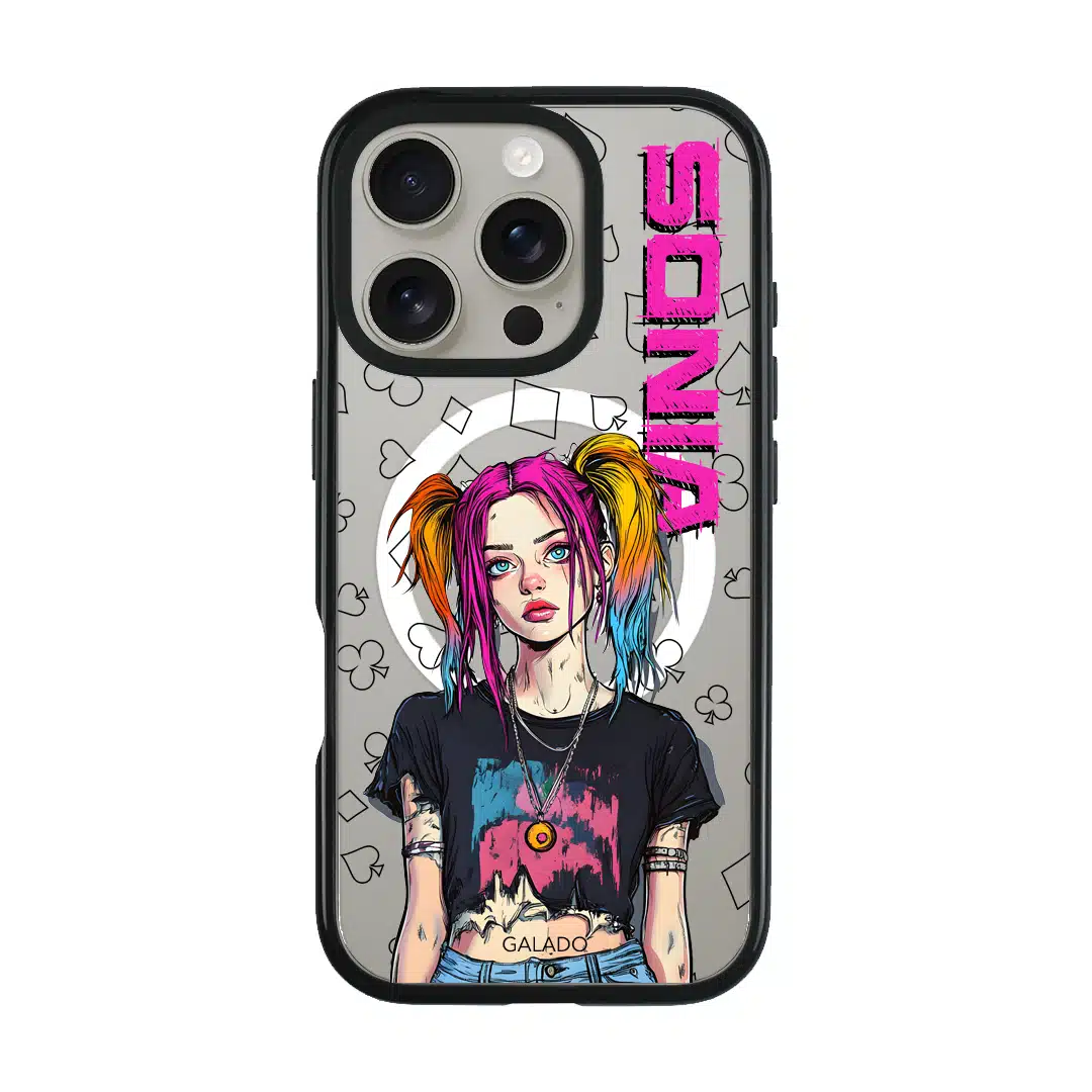 Cardistry - Neon Rebel phone case - GALADO Malaysia