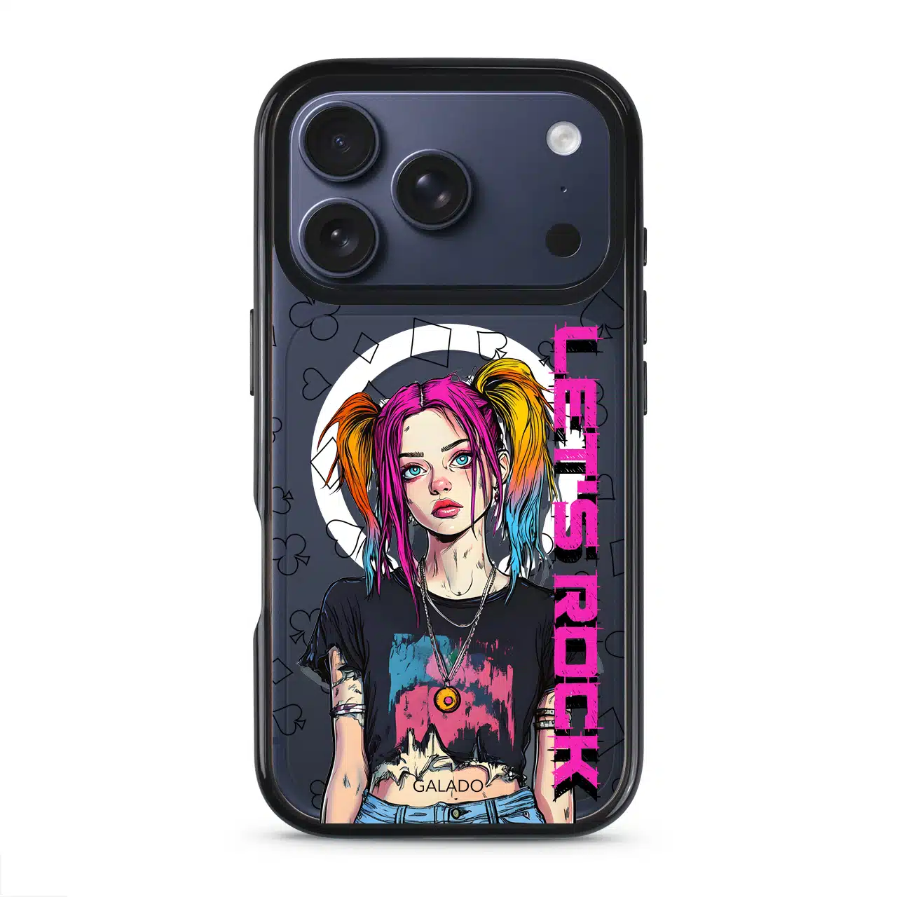 Cardistry - Neon Rebel phone case - GALADO Malaysia