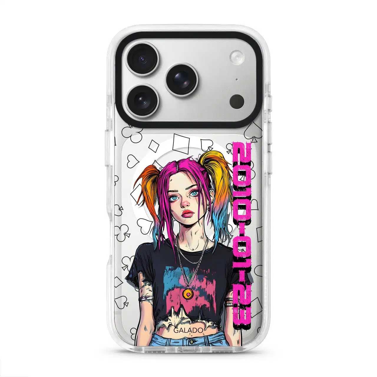Cardistry - Neon Rebel phone case - GALADO Malaysia