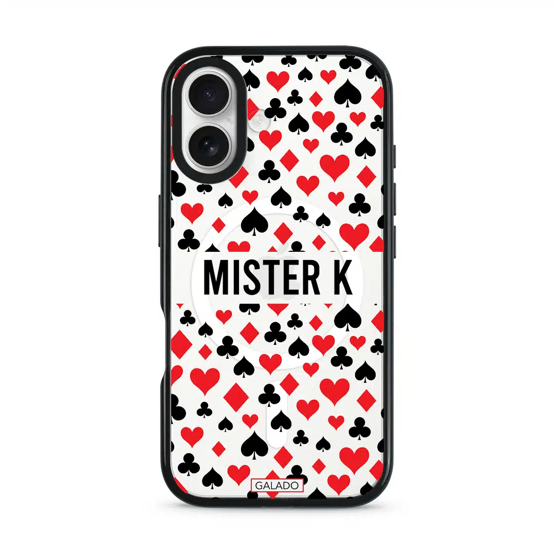 Cardistry - Custom Poker phone case - GALADO Malaysia