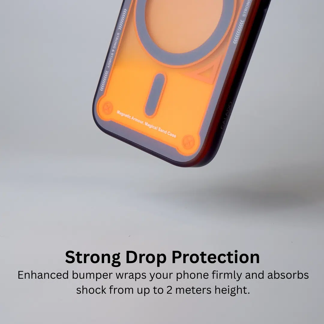 Neon Armour - Orange phone case - GALADO Malaysia