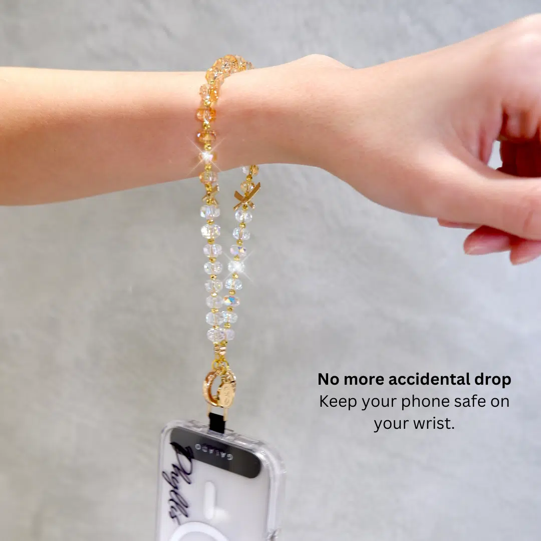 Golden Bow Phone Charm - GALADO Malaysia