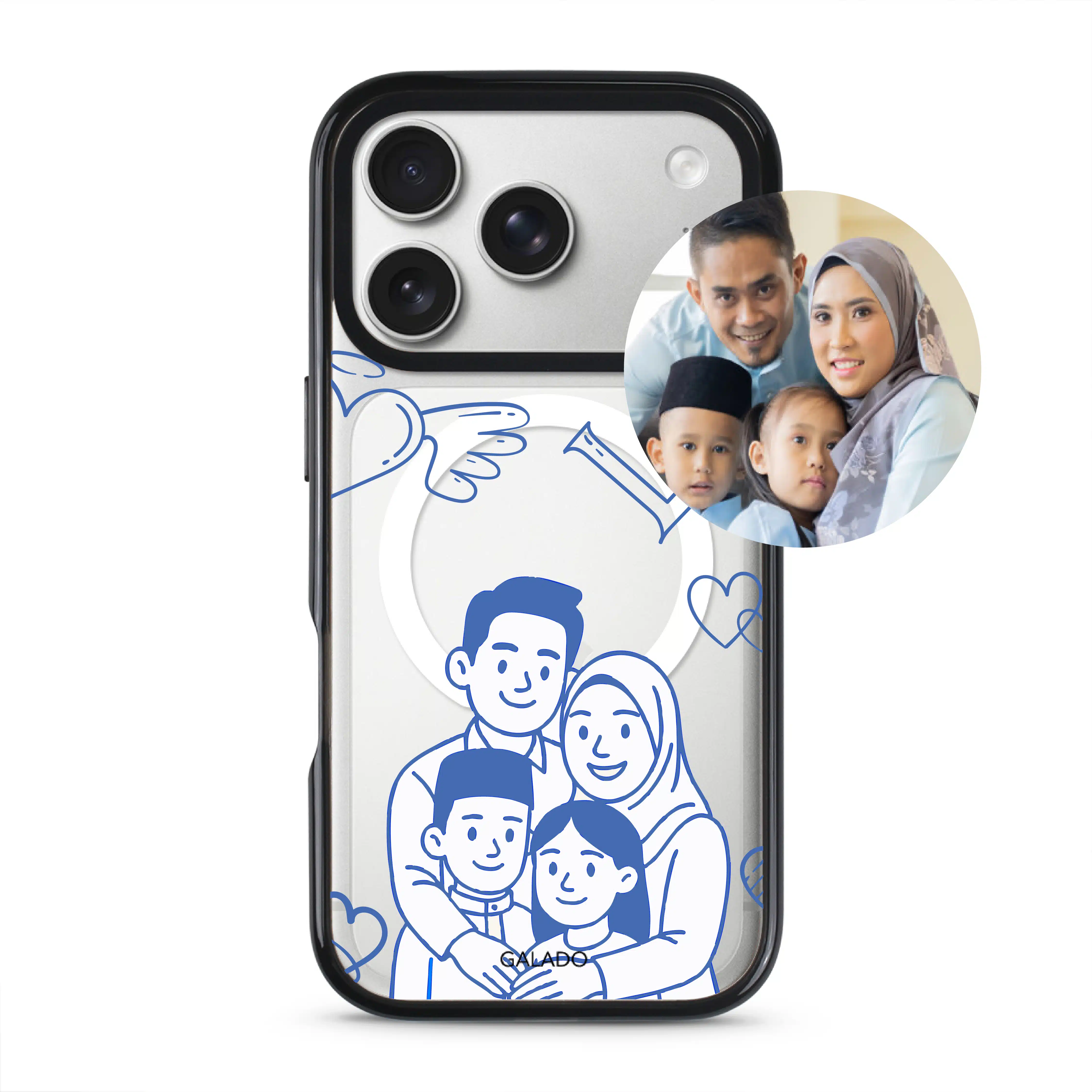 Line Art - Custom Drawing phone case - GALADO Malaysia