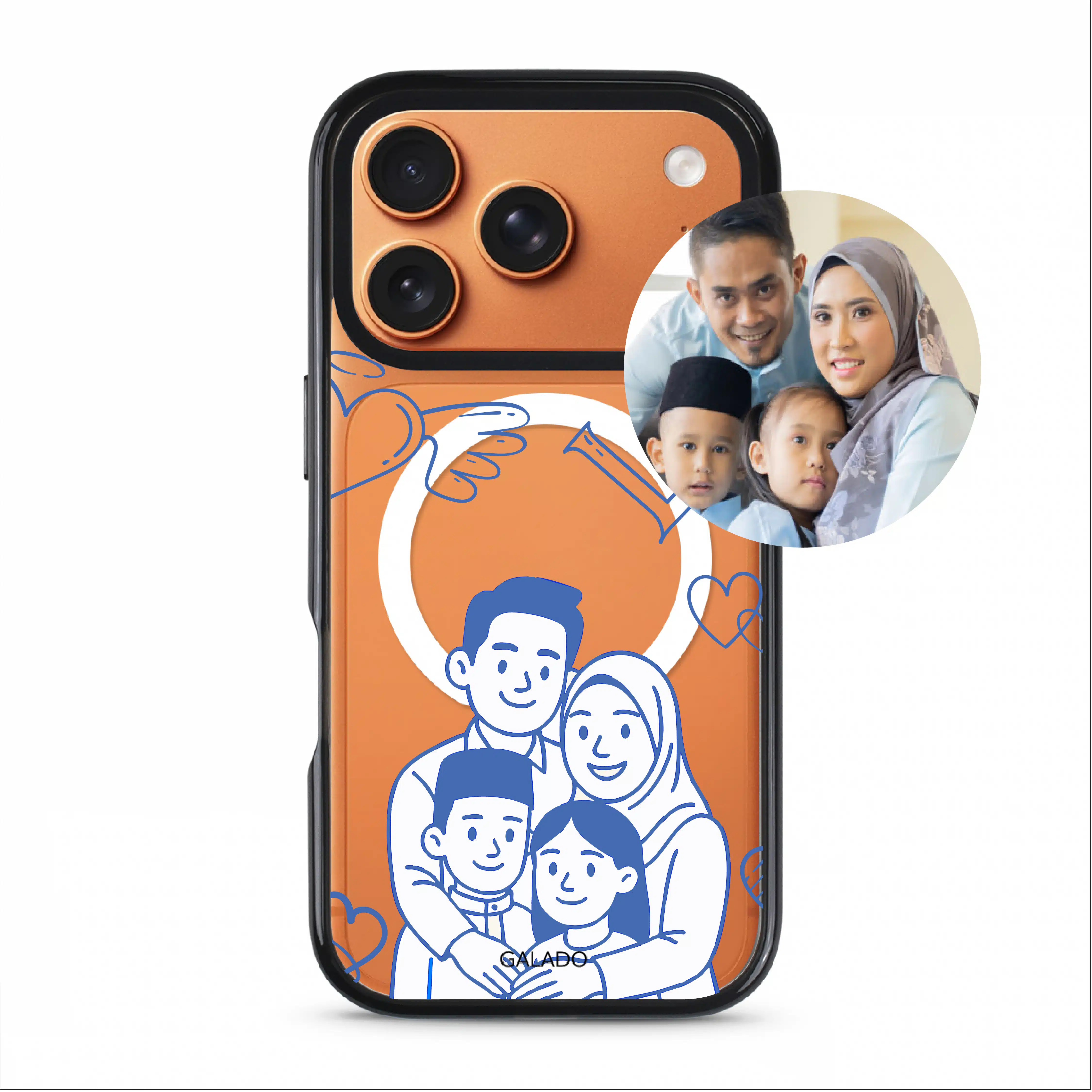 Line Art - Custom Drawing phone case - GALADO Malaysia