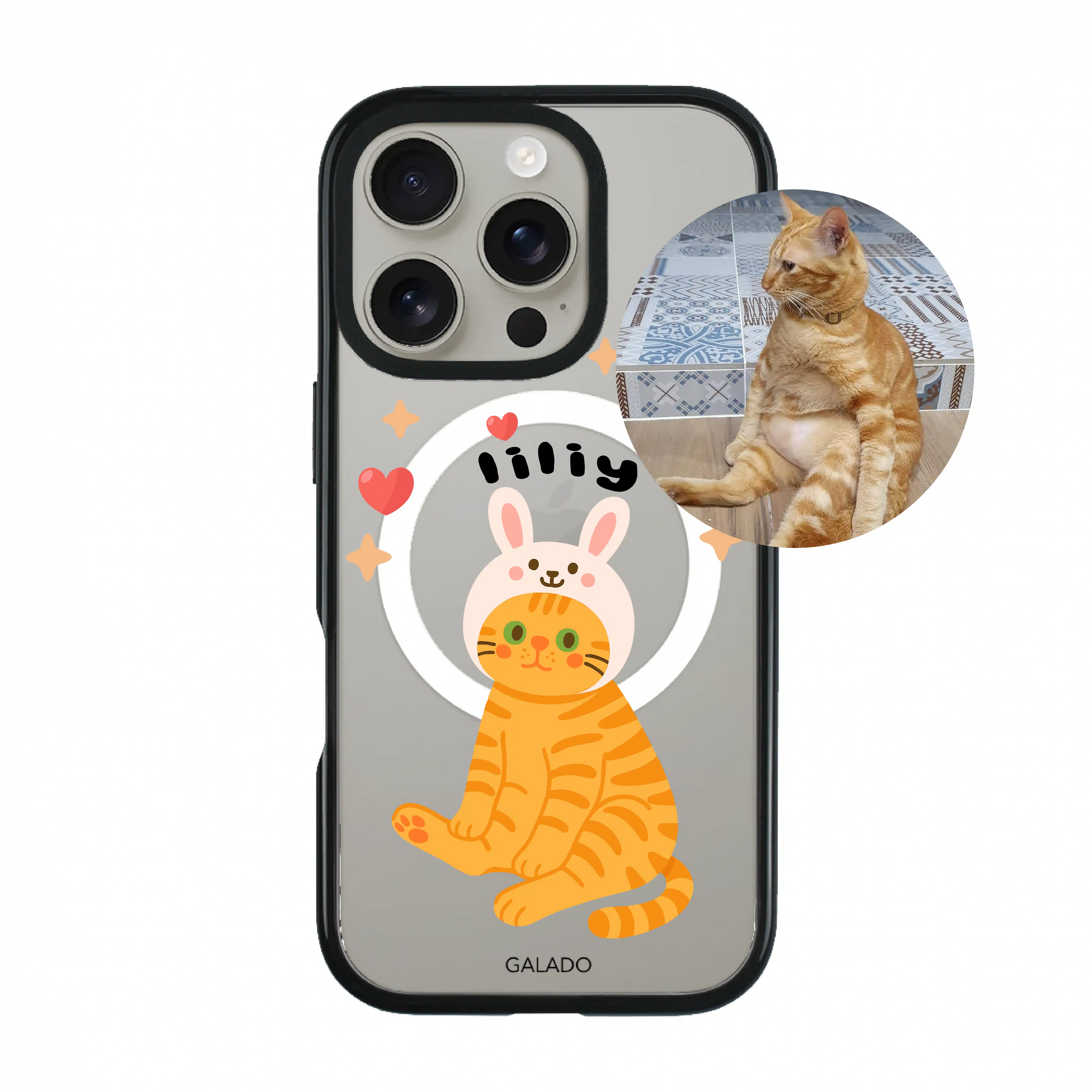 Snuggly Hat - Custom Drawing phone case - GALADO Malaysia