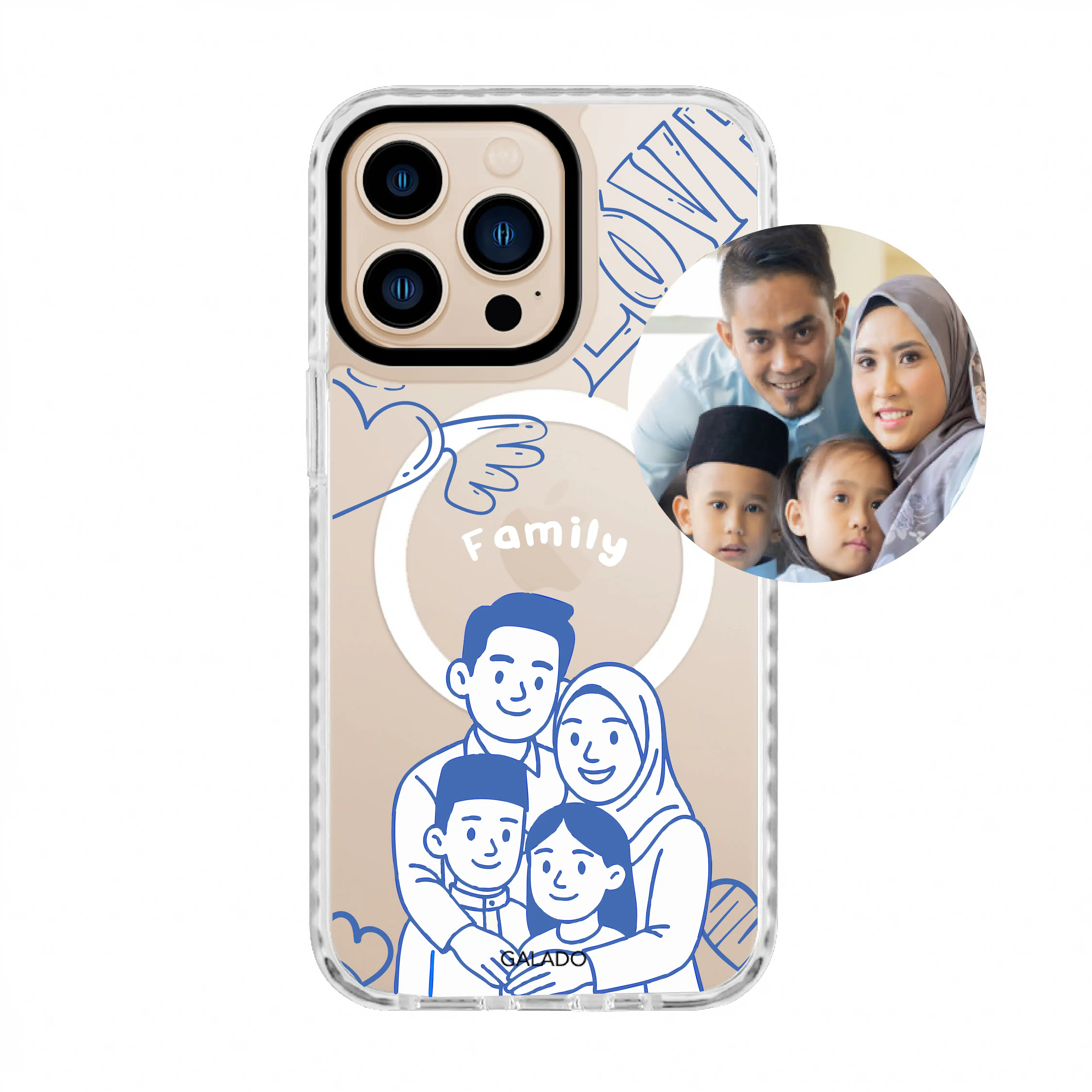 Line Art - Custom Drawing phone case - GALADO Malaysia