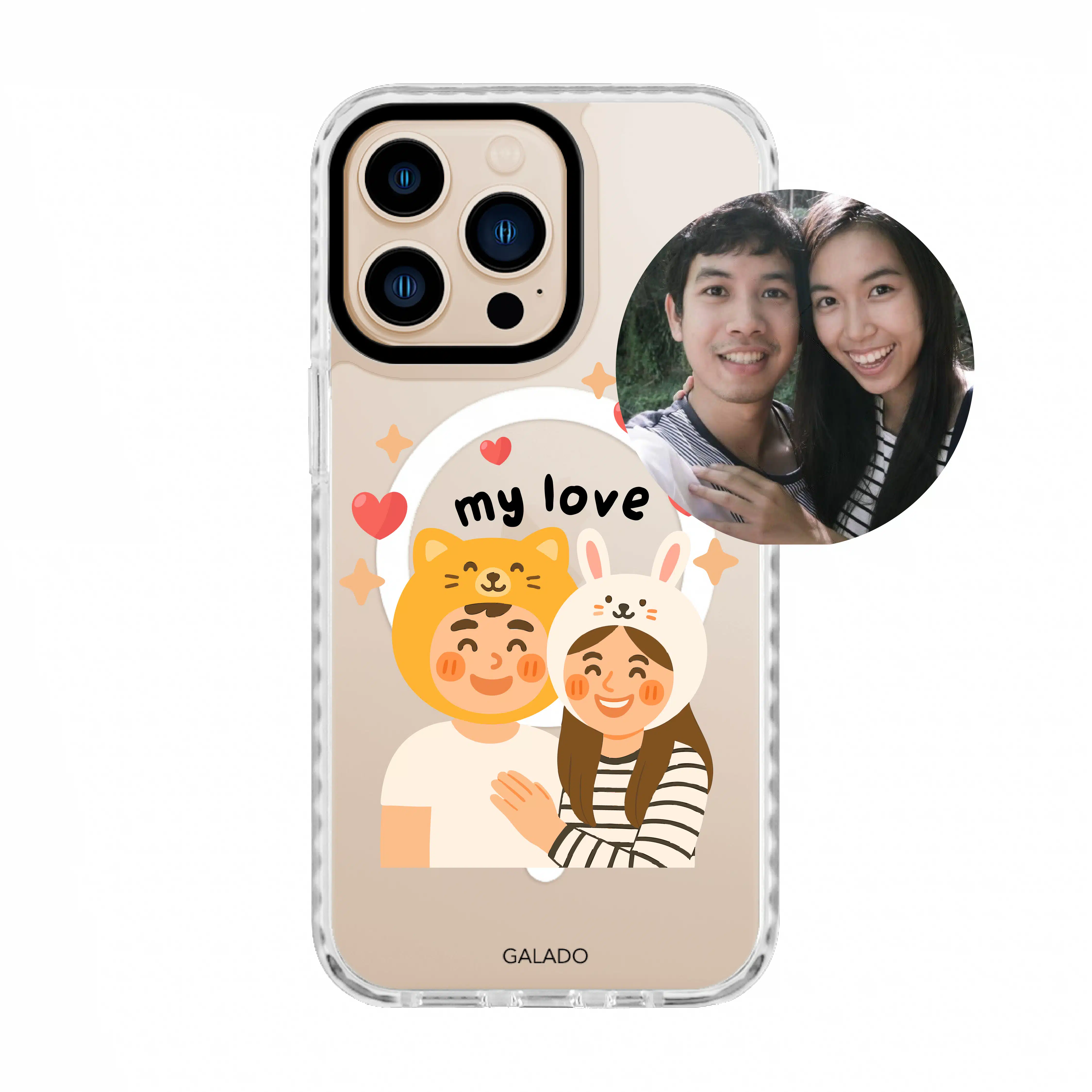 Snuggly Hat - Custom Drawing phone case - GALADO Malaysia