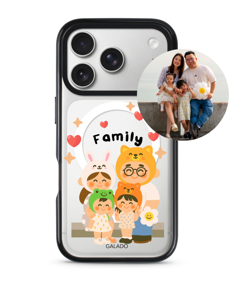 Snuggly Hat - Custom Drawing phone case - GALADO Malaysia