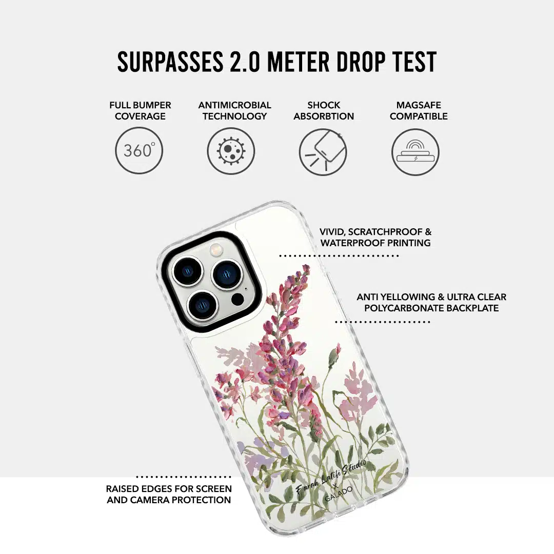 Farah Latifi - Pink Palette phone case - GALADO Malaysia